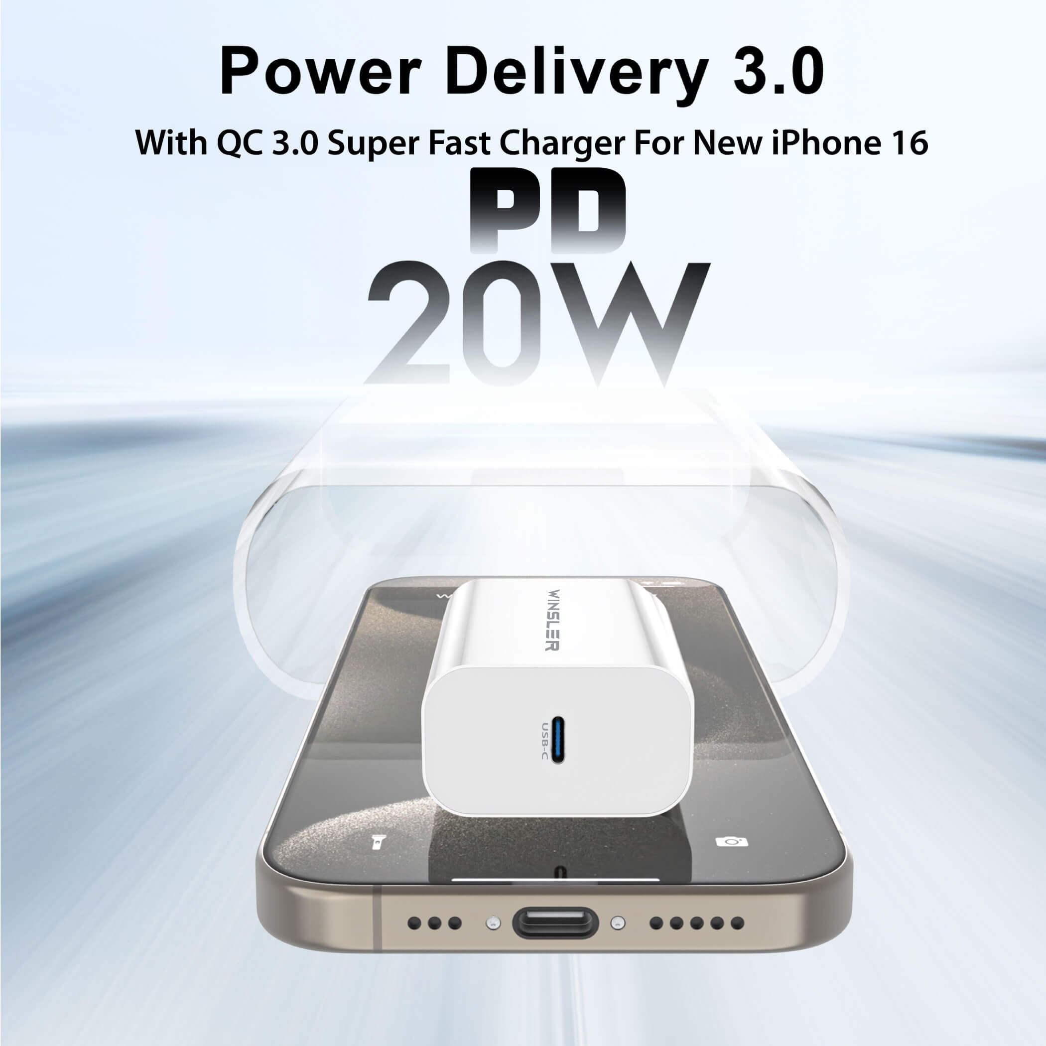 PD 20W USB-C Wall Charger