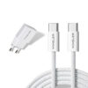 WINSLER GaN 30W Slim Charger (1C) + 60W USB-C to USB-C Charging Cable Combo