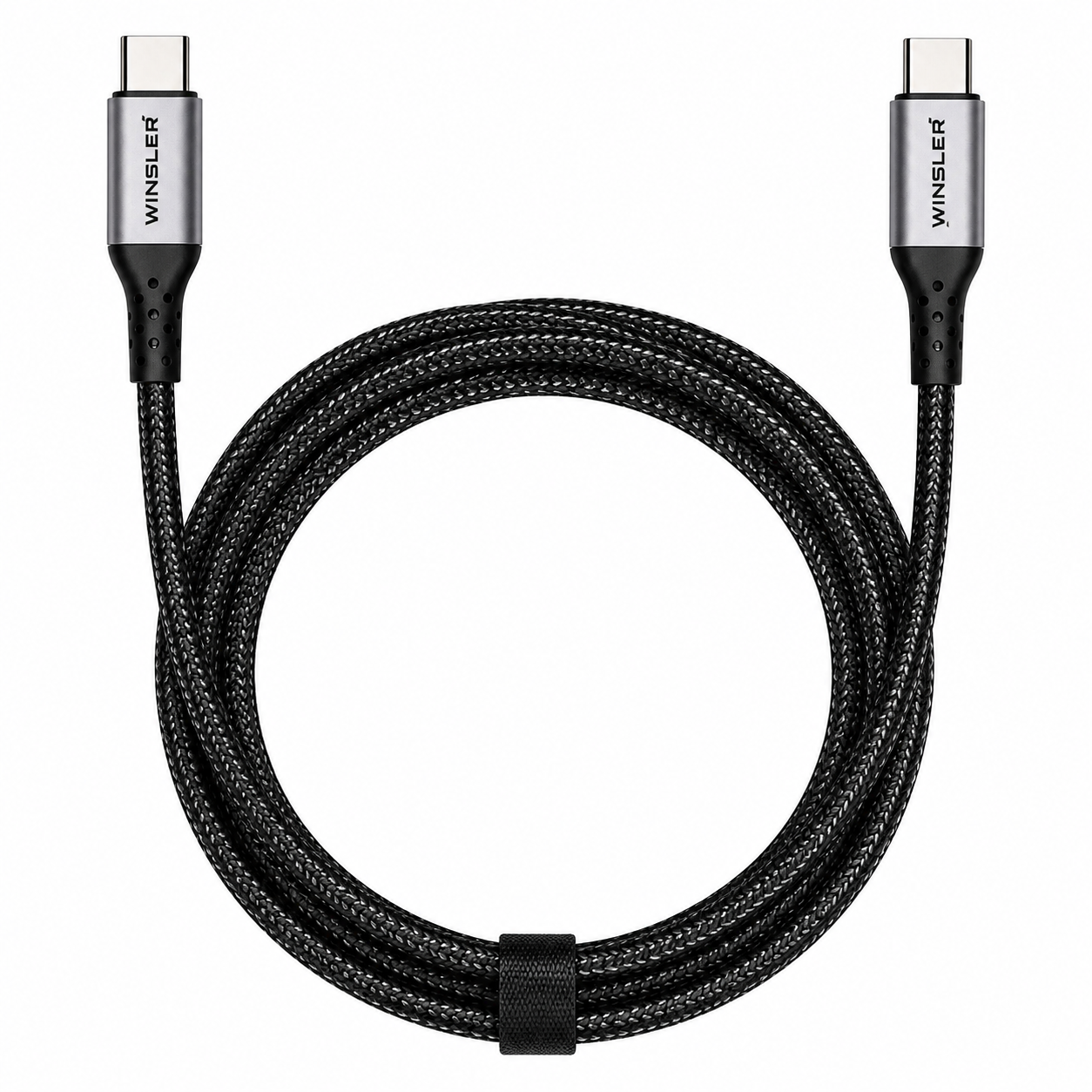 WINSLER 100W USB-C to USB-C Fast Charging Cable (2-Pack)