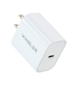 WINSLER 20W PD Fast Charger – 1-Port USB-C Adapter (2-Pack)