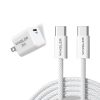 WINSLER Combo – GaN 30W 1C Mini Charger + 60W C to C Cable