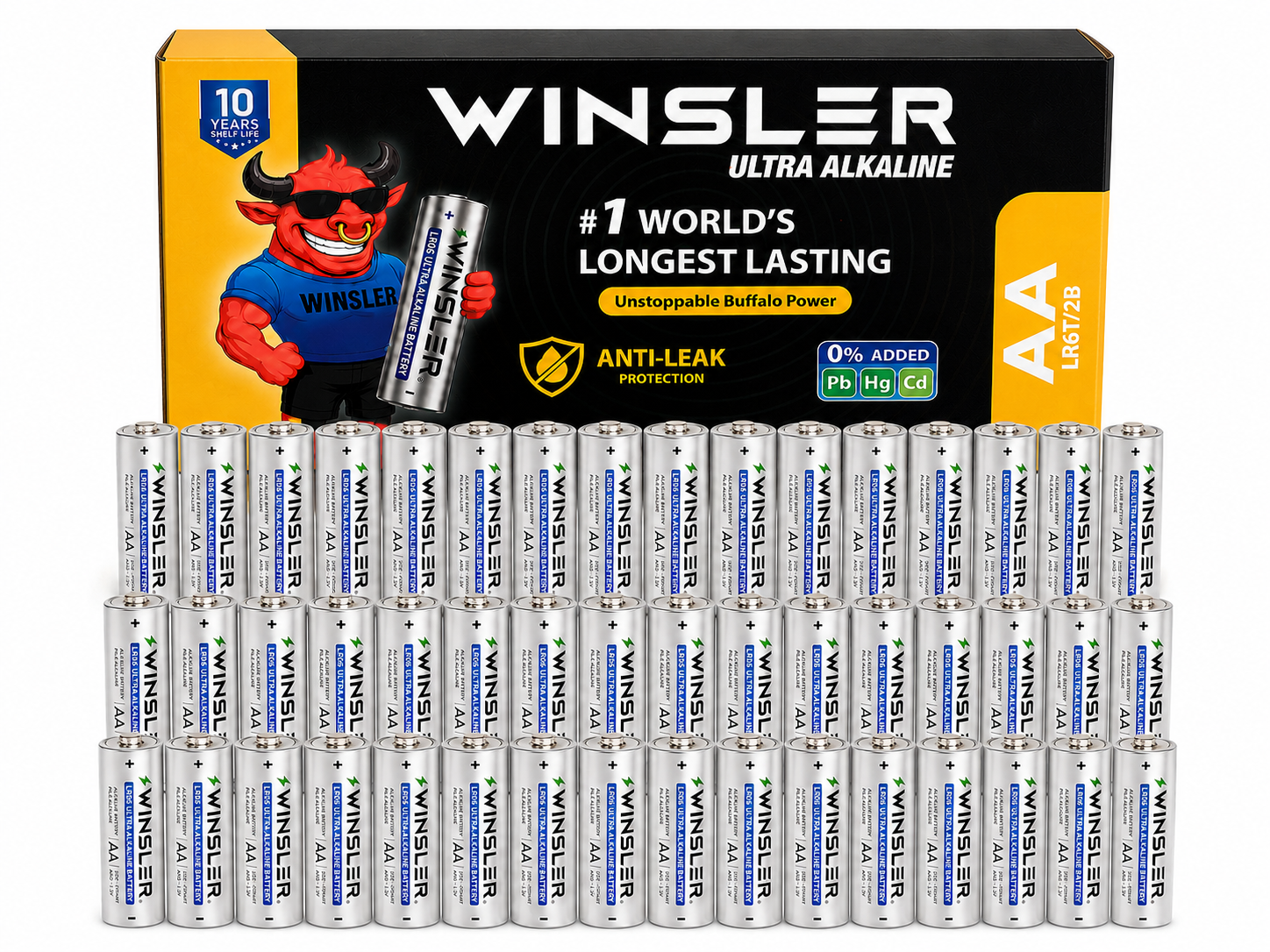WINSLER AA 48pcs – Not Sold Separately
